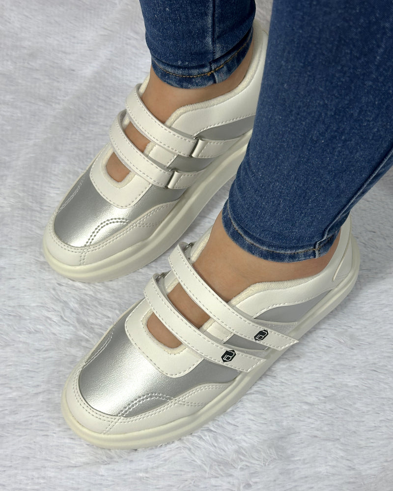 BLANCO / PLATEADO